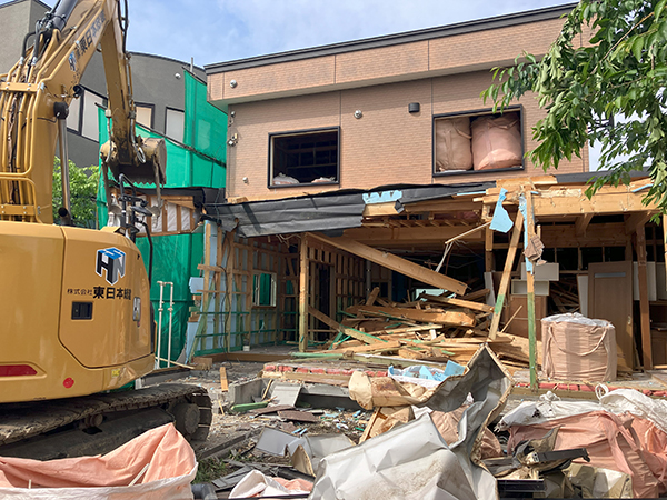 令和6年 5月 白石区 戸建解体工事②
